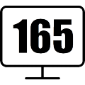 165 Hz monitory