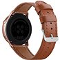 Remienok na hodinky Eternico Leather Band universal Quick Release 20mm hnedý - Řemínek