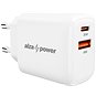 Nabíjačka do siete AlzaPower A100 Fast Charge 20 W biela - Nabíječka do sítě