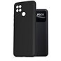 AlzaGuard Premium Liquid Silicone Case na POCO C40 čierny - Kryt na mobil