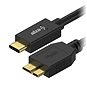 Dátový kábel AlzaPower USB-C (M) na Micro USB-B 3.0 (M) 1,0 m - Datový kabel