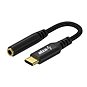 AlzaPower USB-C (M) na 3,5 mm Jack (F) 0,1 m čierna - Redukcia