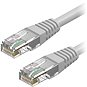 Sieťový kábel AlzaPower Patch CAT5E UTP 5 m sivý - Síťový kabel