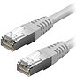 Sieťový kábel AlzaPower Patch CAT6 FTP 1 m sivý - Síťový kabel