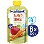 HAMÁNEK Jablko s mrkvou 8× 100 g - Kapsička pre deti