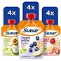 Sunar kašička ovocná kapsička mix príchutí 6m+, 12× 120 g - Kapsička pre deti