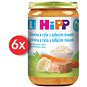 HiPP BIO Zelenina s ryžou a teľacím mäsom – 6× 220 g - Príkrm