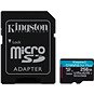 Kingston Canvas Go! Plus microSDXC 256GB + SD adaptér - Pamäťová karta