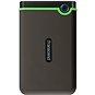 Transcend StoreJet 25M3S SLIM 4 TB sivo/zelený - Externý disk