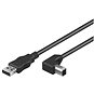 PremiumCord USB 2.0 2 m prepojovací čierny - Dátový kábel