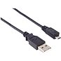 PremiumCord USB 2.0 prepojovací AB micro 1.5m - Dátový kábel