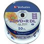 VERBATIM DVD+R DL 8.5 GB, 8×, printable, spindle 50 ks - Médium