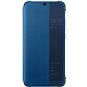 Honor 10 PU Flip cover Deep Blue - Puzdro na mobil