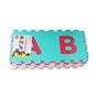Mäkké bloky Abeceda 32 × 32 cm - Penové puzzle