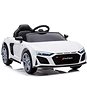Elektrické autíčko Audi R8 Spyder, biele - Elektrické auto pre deti