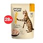 PrimaCat Kapsička Filety s hydinou v šťave 28× 85 g - Kapsička pre mačky