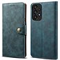Lenuo Leather flipové puzdro pre Samsung Galaxy A53 5G, modrá - Puzdro na mobil