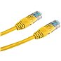 Datacom CAT5E UTP žltý 0,25 m - Sieťový kábel