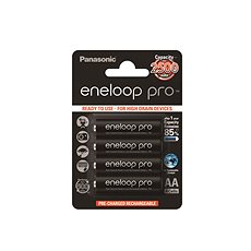 Panasonic eneloop pro AA NiMh 2 500 mAh 4 ks - Nabíjateľná batéria