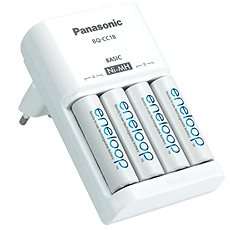 Panasonic Basic Charger + eneloop AA 1900 mAh 4 ks - Nabíjačka