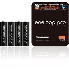 Panasonic eneloop HR6 AA 3HCDE/4BE PRO SLIDING PACK - Nabíjateľná batéria