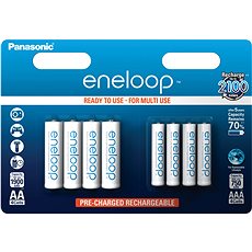 Panasonic eneloop HR6 1900 mAh + HR03 750 mAh 8BP - Jednorazová batéria