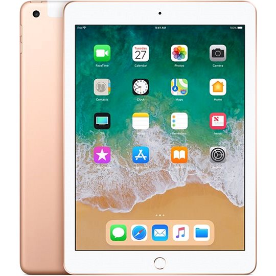 iPad 32 GB WiFi Cellular Zlatý 2018 - Tablet