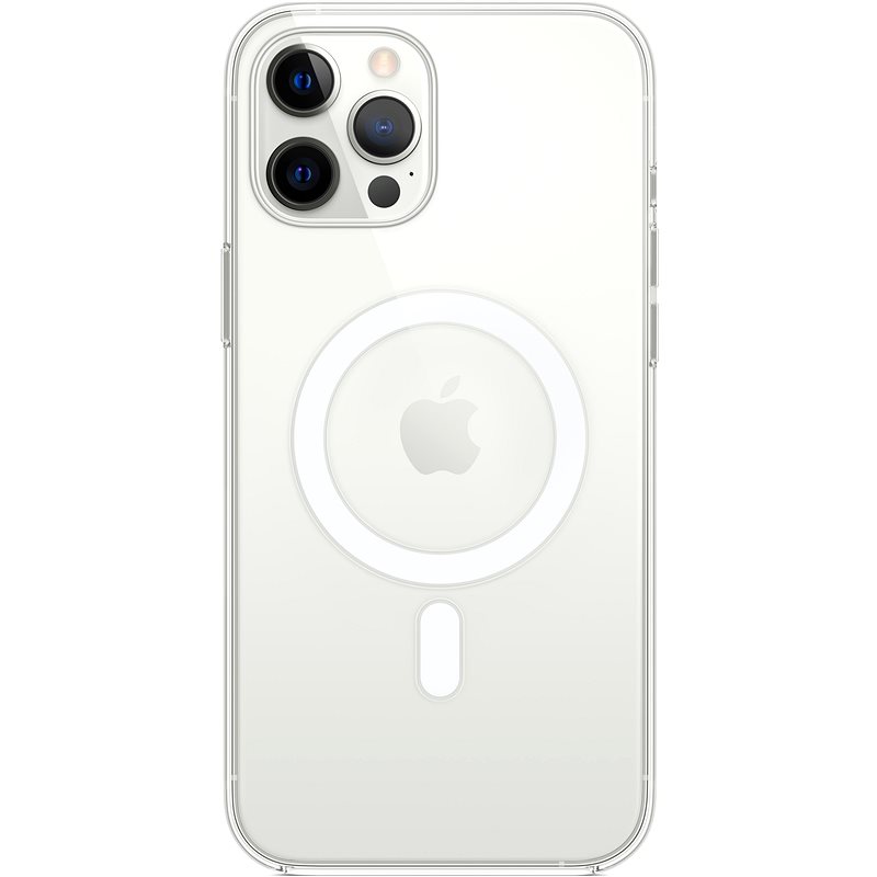 Apple iPhone 12 Pro Max Silikónový kryt s MagSafe priehľadný - Kryt na mobil