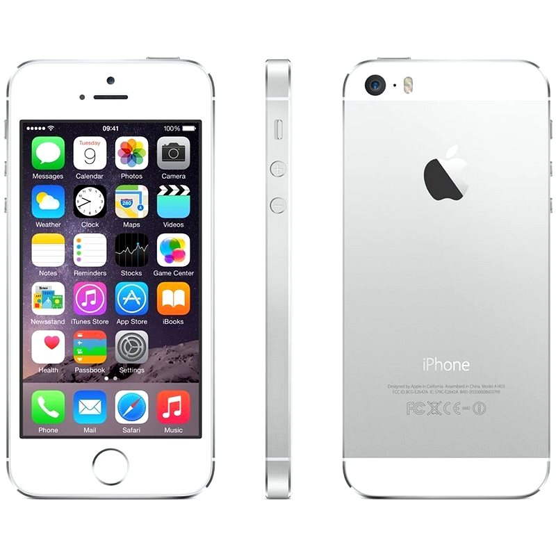 iPhone 5S 16 GB (Silver) strieborný - Mobilný telefón