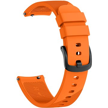 Eternico Essential Steel Buckle Universal Quick Release 20mm oranžový