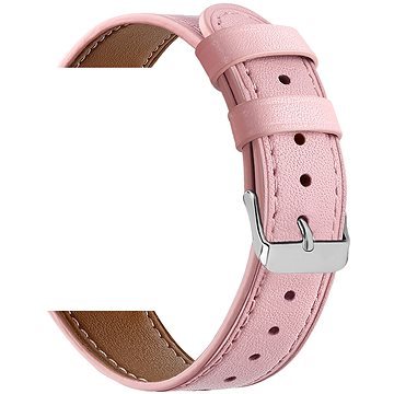 Eternico Leather Band universal Quick Release 20mm ružový - Remienok na hodinky