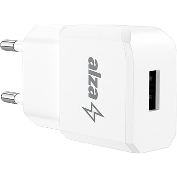 AlzaPower Smart Charger 2.1A biela