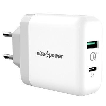 AlzaPower Q200C Quick Charge 3.0 bílá - Nabíjačka do siete