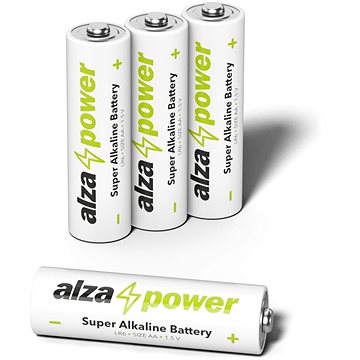 AlzaPower Super Alkaline LR6 (AA) 4 ks