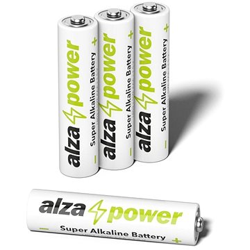 AlzaPower Super Alkaline LR03 (AAA) 4 ks