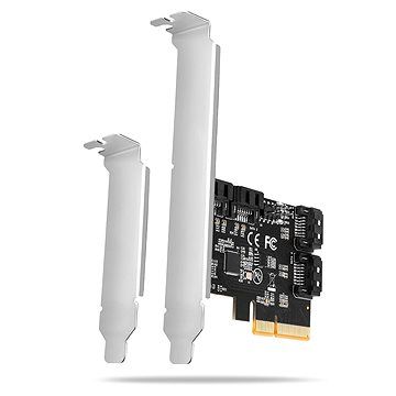 AXAGON PCES-SA4X4, 4× internal SATA 6G port, PCIe controller