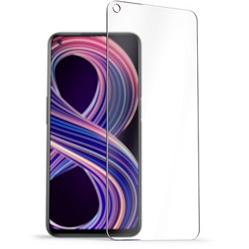 AlzaGuard 2.5D Case Friendly Glass Protector na Realme 8 5G