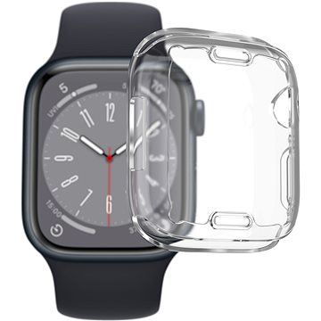 AlzaGuard Crystal Clear TPU FullCase pre Apple Watch 41 mm