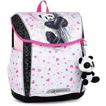 BAGMASTER PRIM 23 B školská aktovka – panda