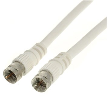 Koaxiálny kábel,konektory F 5m - Koaxiálny kábel