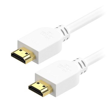 AlzaPower Core Premium HDMI 2.0 High Speed 4K 2m biely