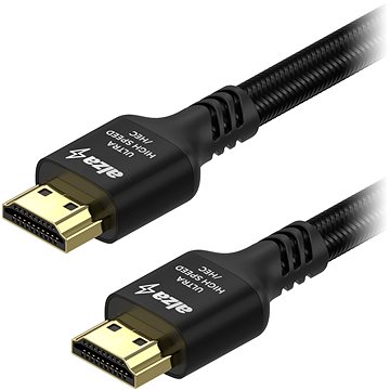 AlzaPower AluCore Premium HDMI 2.1 High Speed 8K 2m čierny