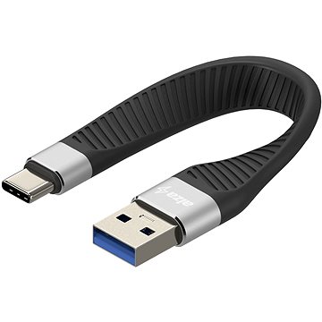AlzaPower FlexCore USB-C 3.2 Gen 1 čierny - Dátový kábel
