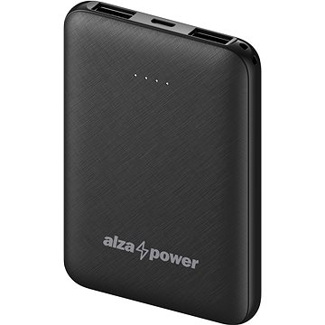 AlzaPower Onyx 5 000 mAh čierna