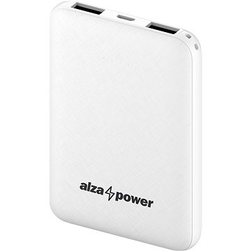 AlzaPower Onyx 5 000 mAh biela