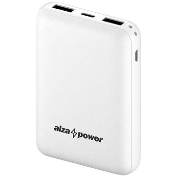 AlzaPower Onyx 10 000 mAh USB-C biela