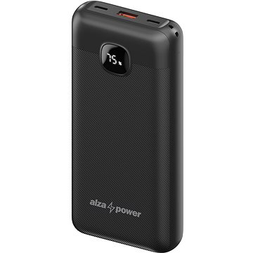 AlzaPower Garnet 20 000 mAh Power Delivery (22,5 W) čierna