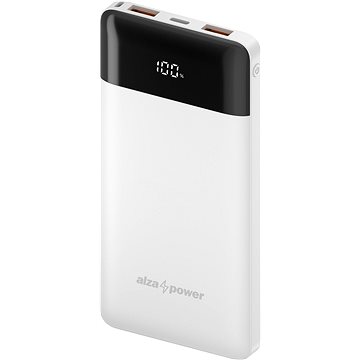 AlzaPower Parade 10000 mAh Power Delivery (22,5 W) biela