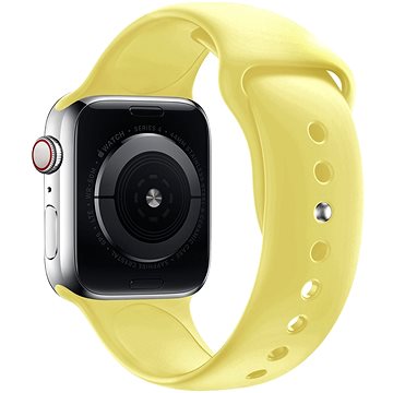 Eternico Essential pre Apple Watch 42mm / 44mm / 45mm sandy yellow veľkosť M-L