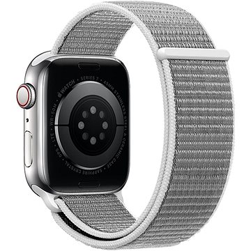 Eternico Airy na Apple Watch 42 mm/44 mm/45 mm  Elephant Gray and White edge